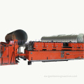 Línea de producción automática de tubos de acero en espiral.
